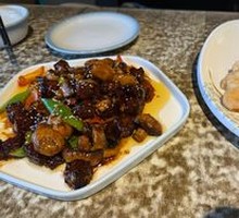 Black Pepper Beef and Mushroom Cubes