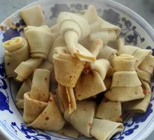 Golden Tofu Skin Rolls