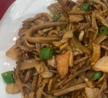 Bamboo Shoot Mushroom Stir-Fried with Preserved Pork