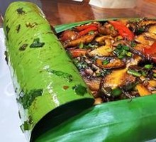 Wrapped Mushroom Grilling