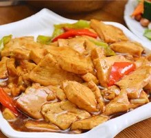 Crispy Tofu in Sweet and Sour Sauce