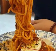 Handmade Beef Sauce Spaghetti