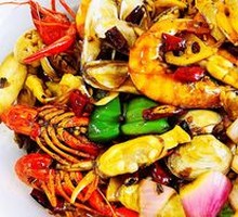 Spicy Stir-Fried Seafood