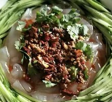 Spicy Pork Vermicelli Salad