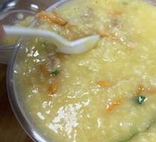 Steamed Chicken Rice Porridge