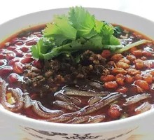 Sweet Potato Vermicelli with Spicy Sauce