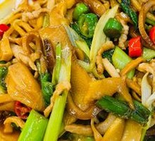 Smoked Bamboo Shoots with Pork Strips
