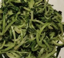 Stir-fried Chicken Mustard Greens