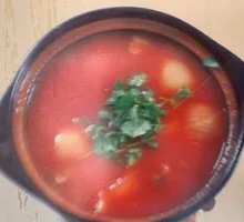 砂锅西红柿牛肉
