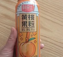Yellow Peach Fruit Juice Drink