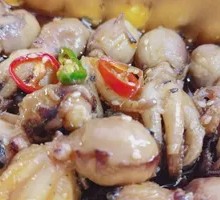 Spicy Sauce Mini Octopus