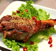 Hanging Oven Lamb Leg