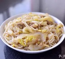 Bok Choy Stir-Fried Glass Noodles
