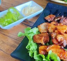 Grilled Spicy Sauce Pork Belly