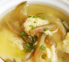 Preserved Vegetable and Egg Soup