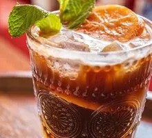 Sweet Orange Iced Americano