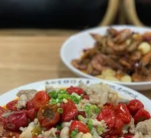 Pickled Chili Frog with Tiantai Style
