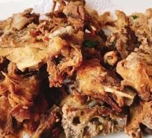 Salted Pepper Duck Bones
