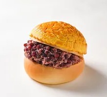 Red Bean Custard Pineapple Bun