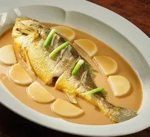 Yellow Croaker with Handmade Rice Cake