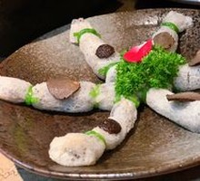 Shrimp Paste with Corn and Bamboo Shoots