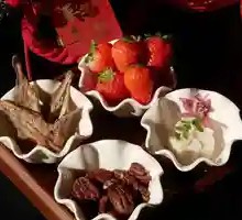 Four-Grid Appetizer Platter