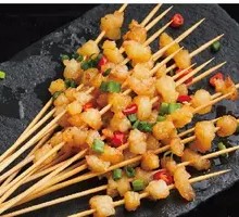 Creamy Beef Skewers