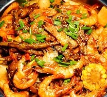Prawn and Chicken Claw Stew