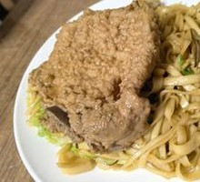 Pork Cutlet Fried Noodles