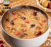 Red Date, Longan, and Goji Berry Porridge