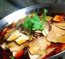 Dry Pot Tofu with Dried Bean Leaves