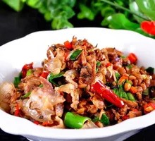 Grandmother's Vegetable Stir-fried with Pork Belly