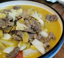 Sour Cabbage Beef Shank