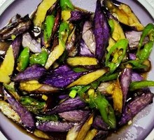 Braised Eggplant in Oil