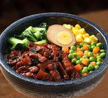 Preserved Vegetable Braised Pork Rice