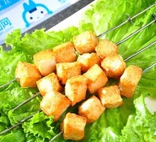 Fish Dumpling Skewers