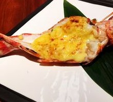 Golden Cheese Baked Shrimp