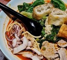 Fresh Shrimp Satay Noodles