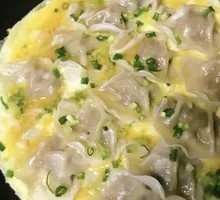 Egg Pan-Fried Dumplings