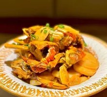 Steamed Crab with Rice Noodles