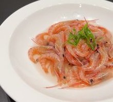 Marinated Sweet Shrimp with Glutinous Rice