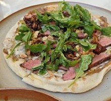 Australian Beef and Sichuan Pepper Eggplant Mousse Open Sandwich