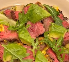 Australian Beef and Avocado Zucchini Salad