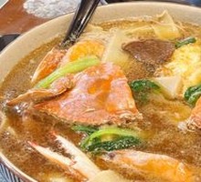 Luxury Swimming Crab Seafood Noodles