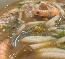 Yellow Croaker Seafood Noodles