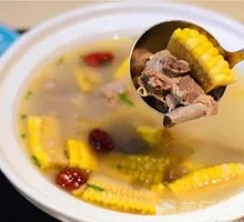 Pork Rib and Corn Soup