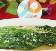 Garlic Mashed Pak Choi