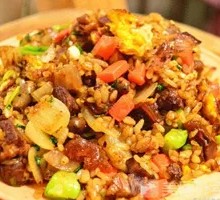 Duck Leg Fried Rice
