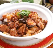 Beef and Potato Claypot Rice