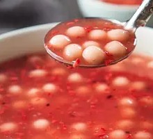 Red Wine Walnut Dumpling Soup
